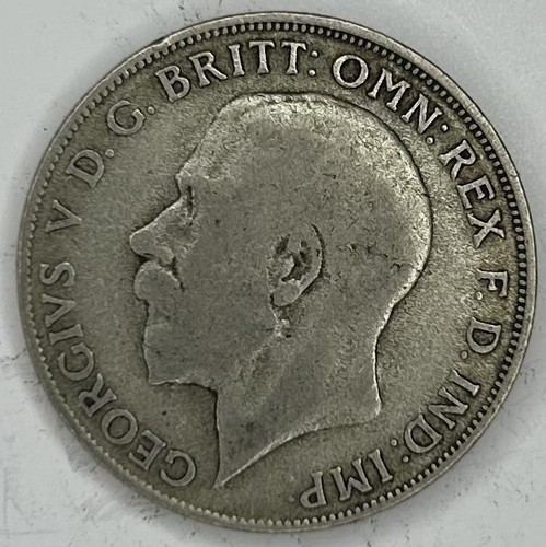 George silver florin 1921 - silver,