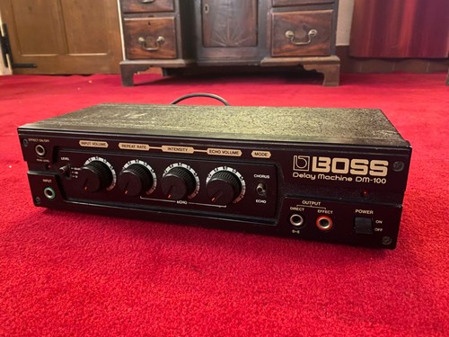 1982 vintage boss 100 delay - vintage, dm-100