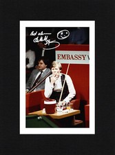 8X6 Mount ALEX HIGGINS Signed