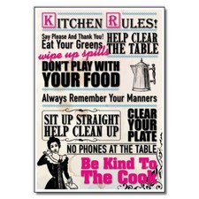  Fridge magnet The KITCHEN