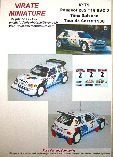 V179 peugeot 205 - turbo, 16