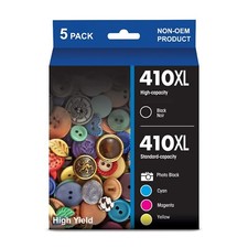 5PK 410XL T410XL Ink For Epson