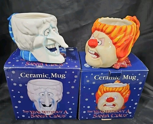 Snow miser heat mug - snow, set