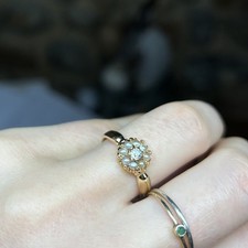 English Antique Edwardian 18ct