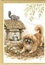 Tibetan Spaniel Dog Greetings