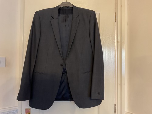Men grey suit jacket - grey,