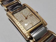 Diamond & Tungsten Mens Watch