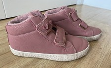 Next Girls Hi Top Boots Pink