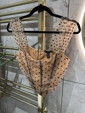 NWT FOREVER 21 Black Faux