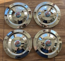 Vintage Triumph Hubcaps W/