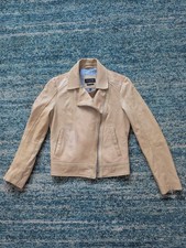 Leather Jacket Massimo Duttti  #4714 Tan Sheepskin Size M