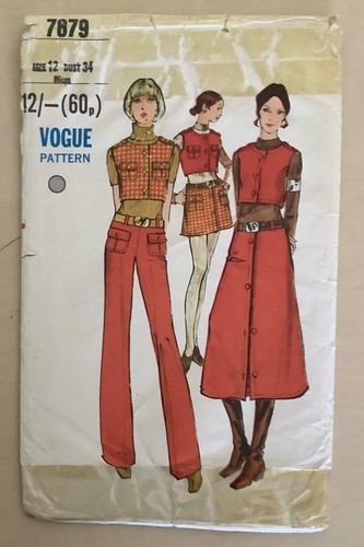 Vogue 7879 sewing pattern - 7879,