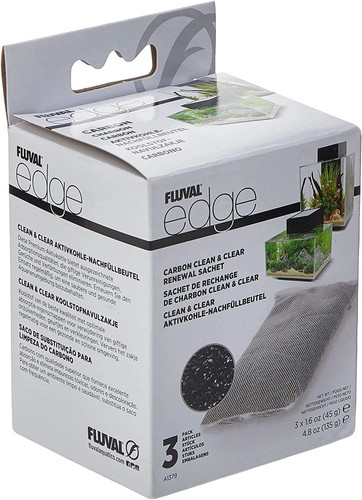 Fluval edge aquarium carbon - fluval,