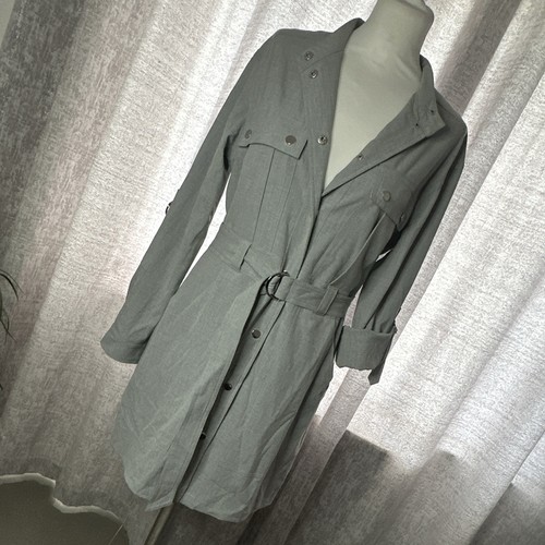 Karen millen grey belted - karen,