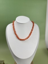 Vintage Salmon Coral Bead