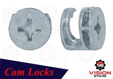 FURNITURE CAM LOCK FIXINGS - FLAT PACK FURNITURE IKEA FIXINGS CAM LOCKS FIXING