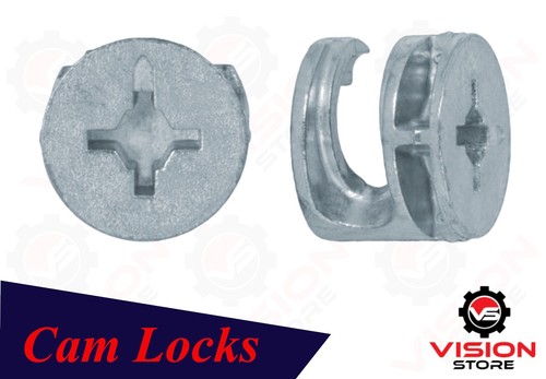 Furniture cam lock - cam, fixings
