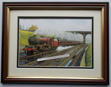 RAILWAY PRINT BY BARRY FREEMAN