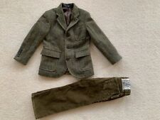 RALPH LAUREN POLO Herringbone Wool Jacket Blazer Brown Cord Trousers Outfit 4 5