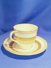 Alfred Meakin Royal Marigold Teacup and Saucer, Rare Pattern