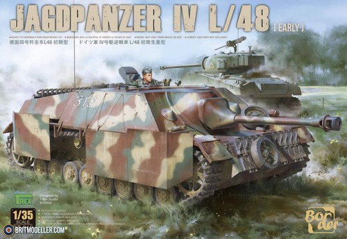 Border model jagdpanzer - border, 1/35