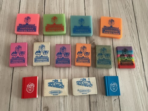 Vintage novelty erasers - vintage,