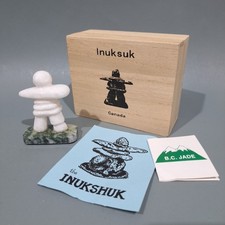 Inuksuk Jade Figure Canada Pan