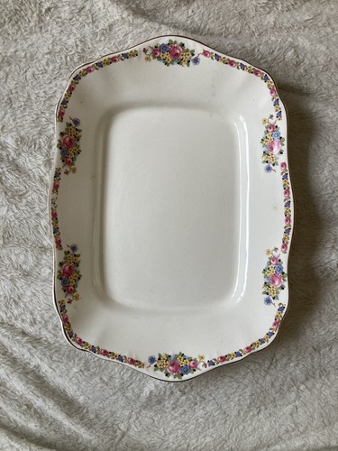 Burslem meat serving platter - burslem,