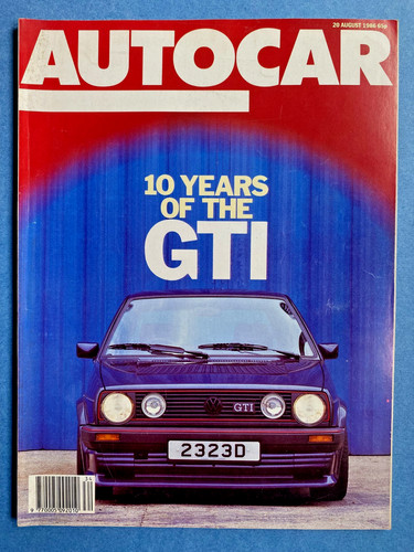 Autocar magazine 20th - autocar, august