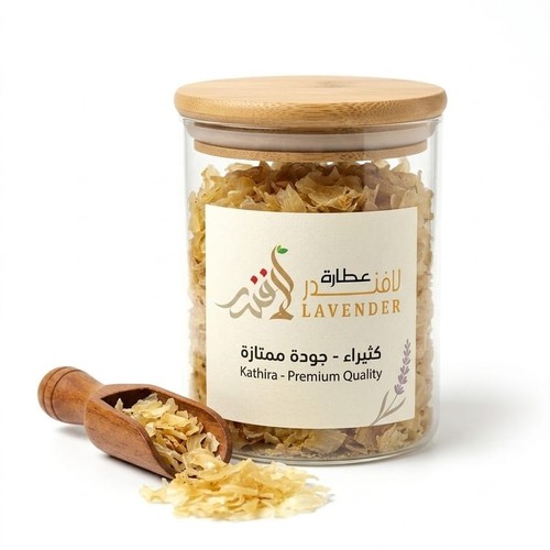 Natural katira gum flakes pure - katira,