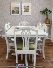 Large Solid Wood Dining Table