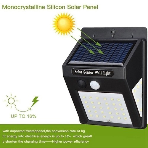 Solar power pir - power, sensor