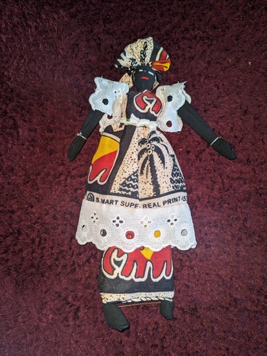 Vintage african handmade folk - african,