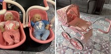 Babyborn Twins And Car Seat