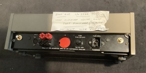 Quad 405 stereo power - 405,