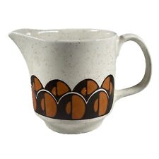 Vintage Arklow Set 6 Pottery Jug Made In Ireland Milk Creamer Ceramic Retro