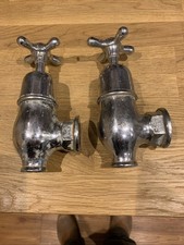 Antique Crome Brass Bath Taps