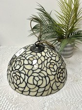 Vintage BHS tiffany rose dome