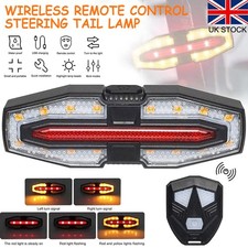 Solar LED Turn Signal Bike