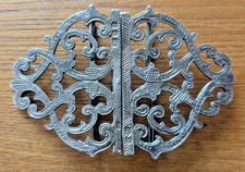 Vintage Sterling Silver Nurses Buckle 1973