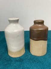 2 Bourne Denby salt glazed