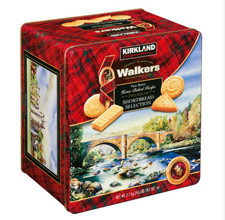 Kirkland Signature Walkers Premium Shortbread Selection, 2.1kg Tin