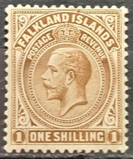 Falkland Islands KGV  1912-20