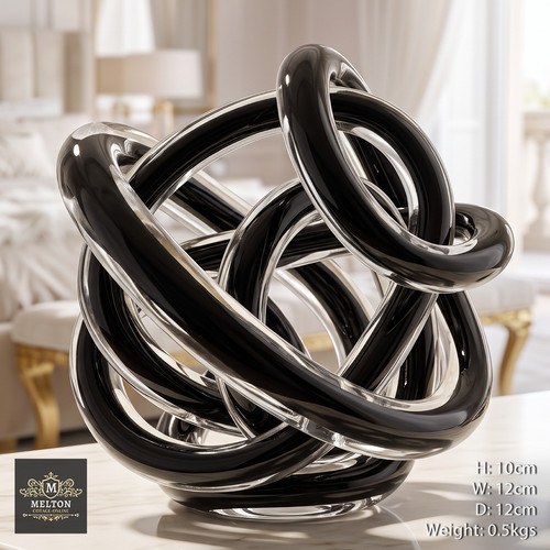 Glass knot infinity - glass,