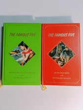 Two Famous Five hardback books