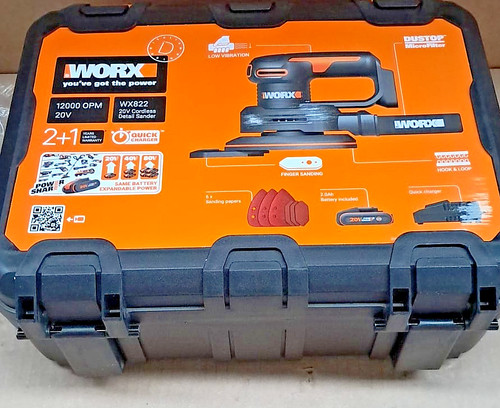 Cordless detail sander - sander, 18v