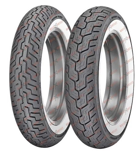 Dunlop d402 white wall - white, mt90b16