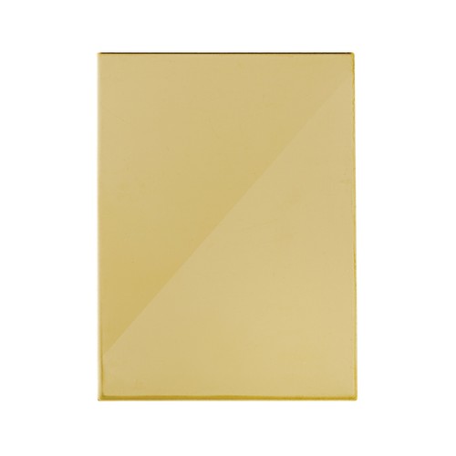 Polished brass adhesive - polished,