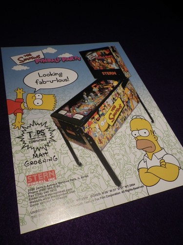 Stern simpsons pinball - simpsons, party