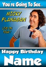 PERSONALISED GREETING CARD -